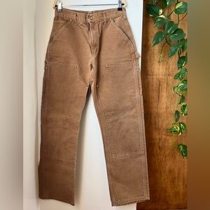 Carhartt Double Knee Vintage Work Pants USA Made 31x32